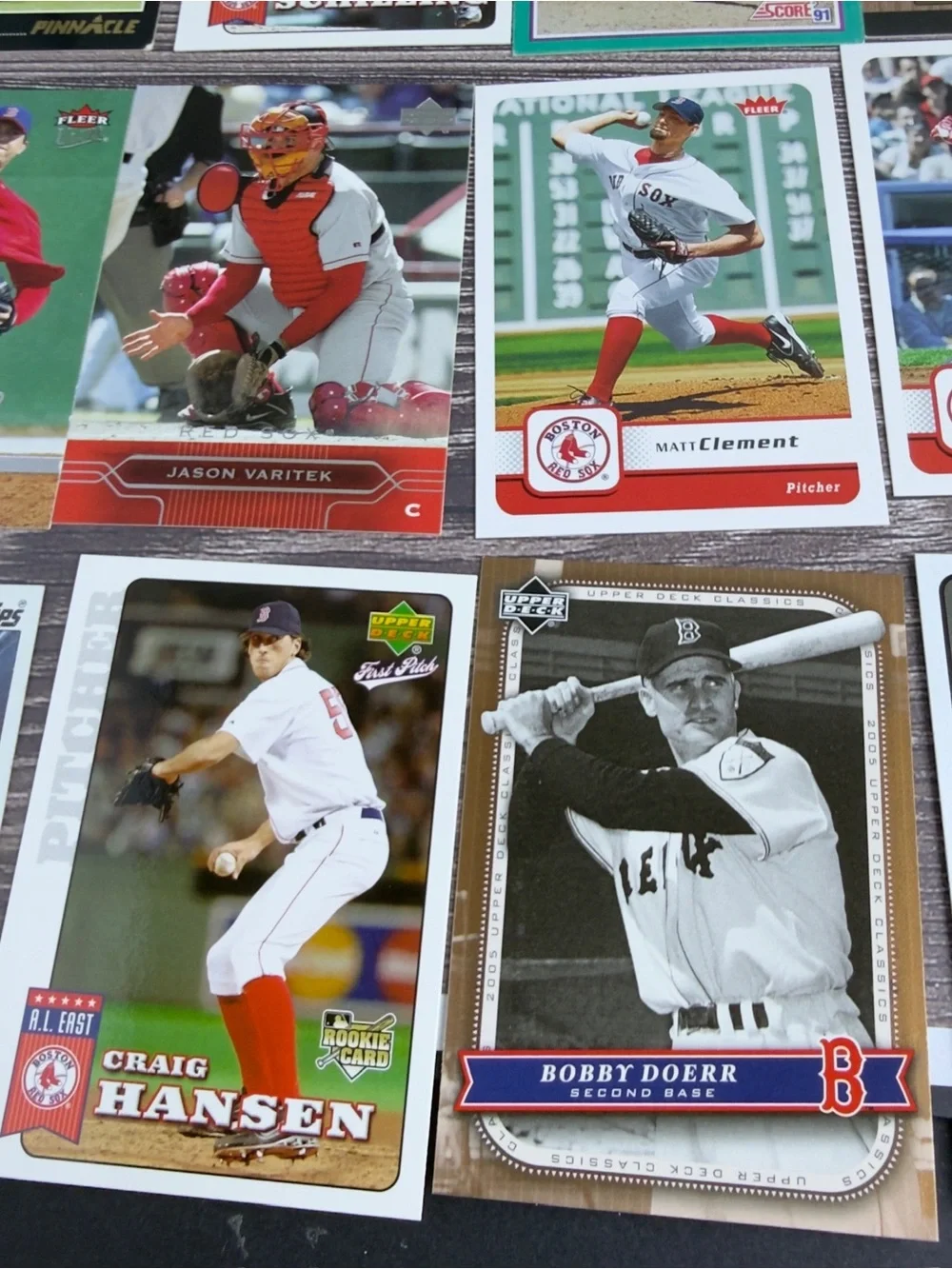 Boston Red Sox Lot 24x Ortiz Ramirez Schilling Varitek +